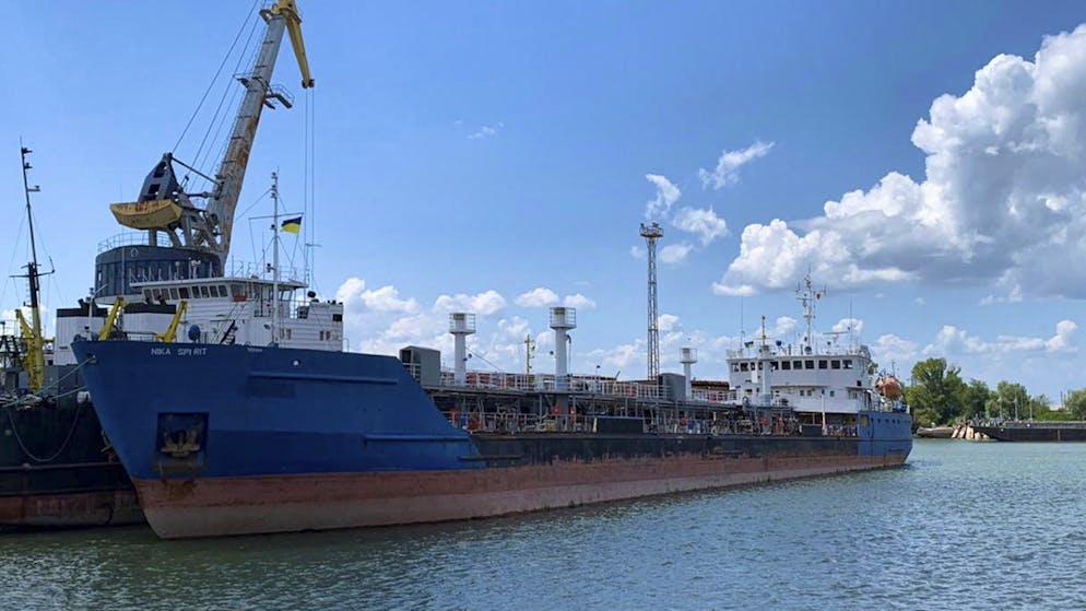 Les services de sécurité ukrainiens (SBU) accusent le tanker d'avoir participé à la saisie en novembre dernier par la Russie de trois bateaux de guerre ukrainiens au large de la Crimée, péninsule ukrainienne annexée par Moscou (archives).