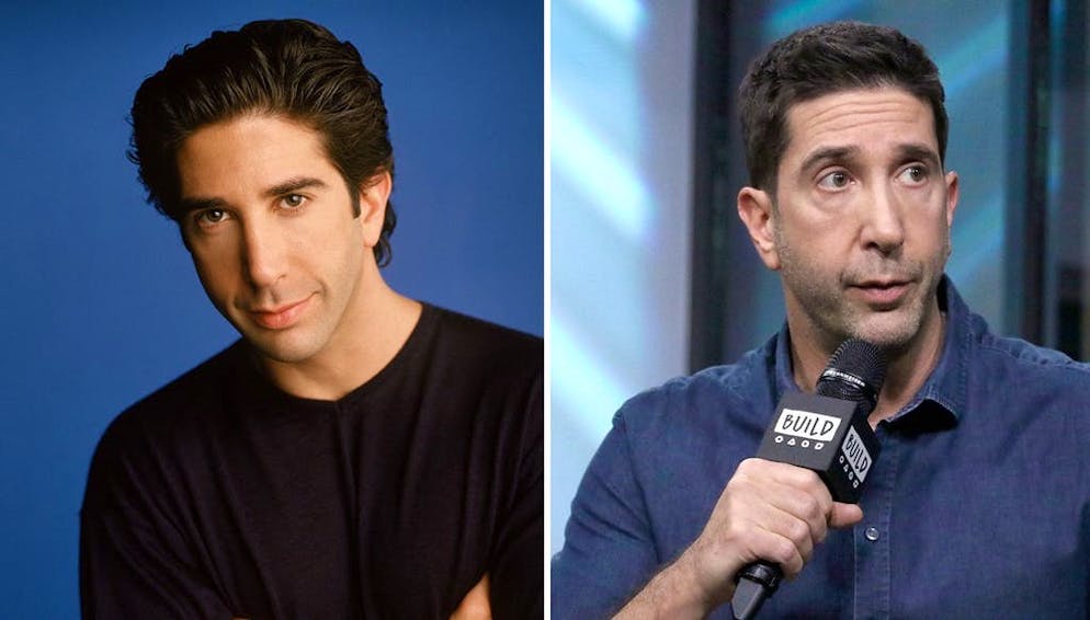 Gli attori di Friends oggi. Per David Schwimmer, che interpretava Ross Geller, il tempo ha fatto il suo corso, ma tranquillamente.