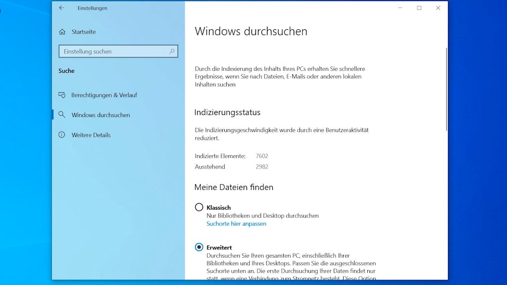 So sucht man besser in Windows 10 So sucht man besser in Windows 10