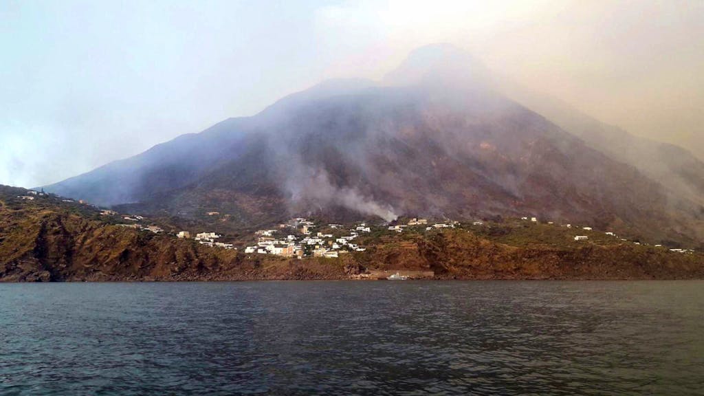 Le volcan Stromboli a refroidi le tourisme 