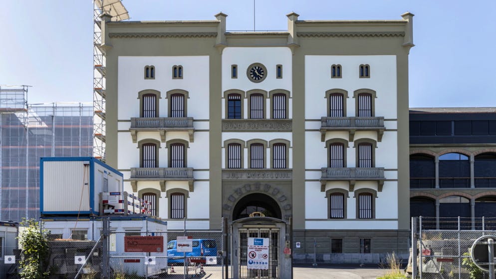 Armee feiert am Samstag 200 Jahre Waffenplatz Thun. Das markanteste Gebäude des Waffenplatzes Thun: Die Mannschaftskaserne von 1866.