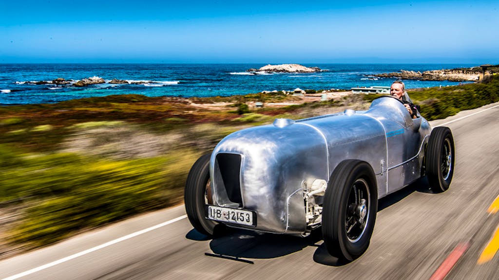 PS-Party in Pebble Beach. Highlight der Autokultur am Pazifik