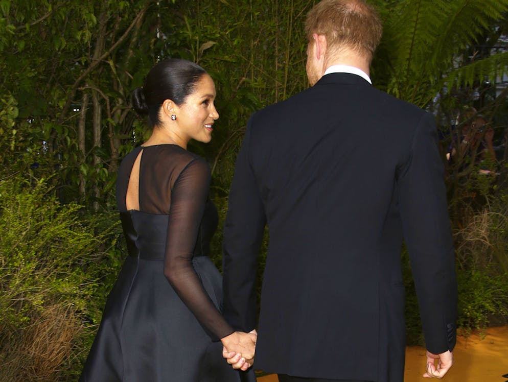 A la pemière du «Roi Lion» à Londres, le 14 juillet 2019.
