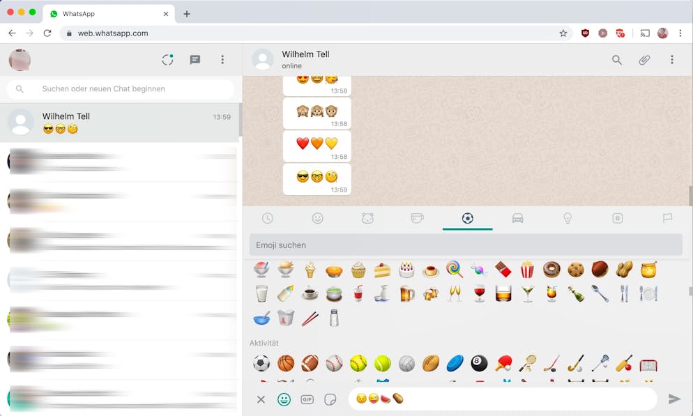 Bedeutung deutsch emoji liste Whatsapp Emojis