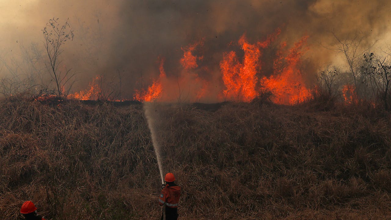 Les Incendies Progressent En Amazonie