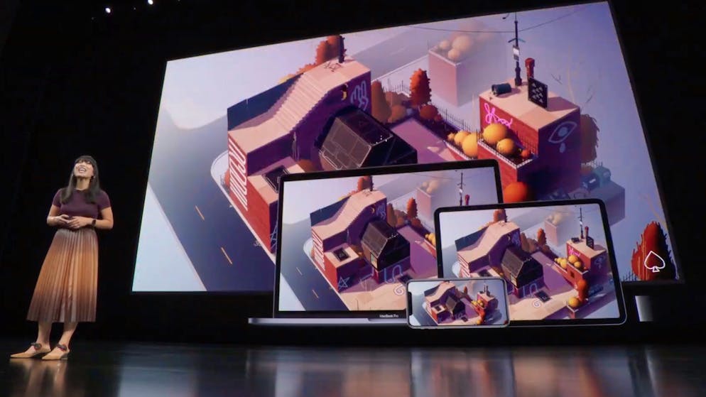 Die Highlights der Apple-Keynote. Etwa den Spiele-Dienst Apple Arcade...