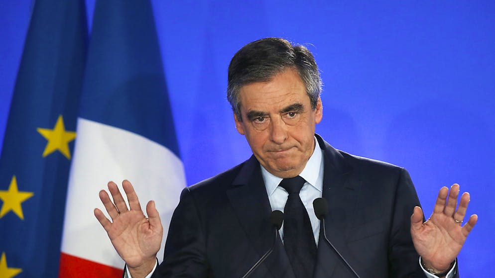Francois Fillon in una foto del 2017.