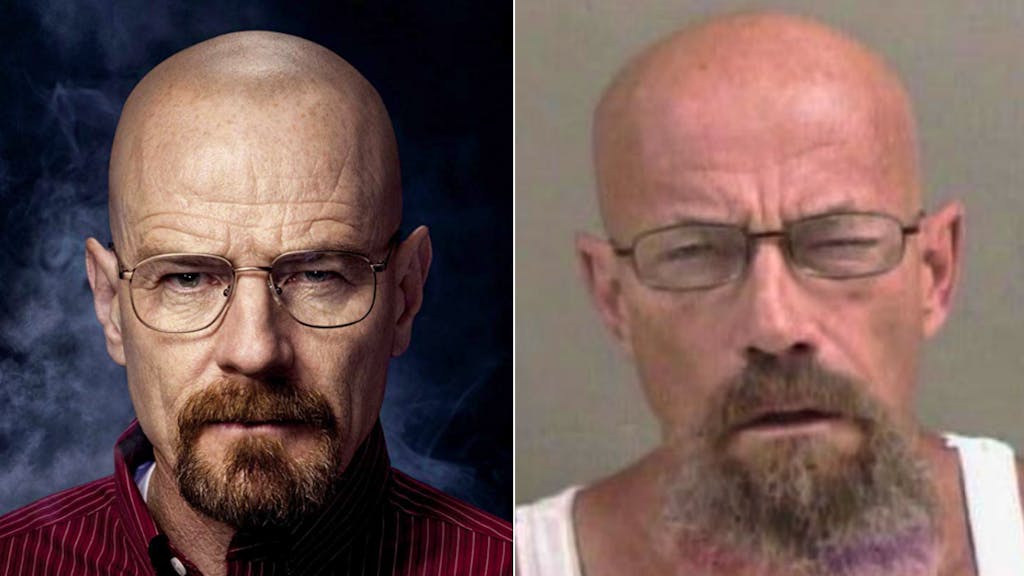 Verblüffende Ähnlichkeit. «Breaking Bad» in echt: Walter-White-Doppelgänger verhaftet