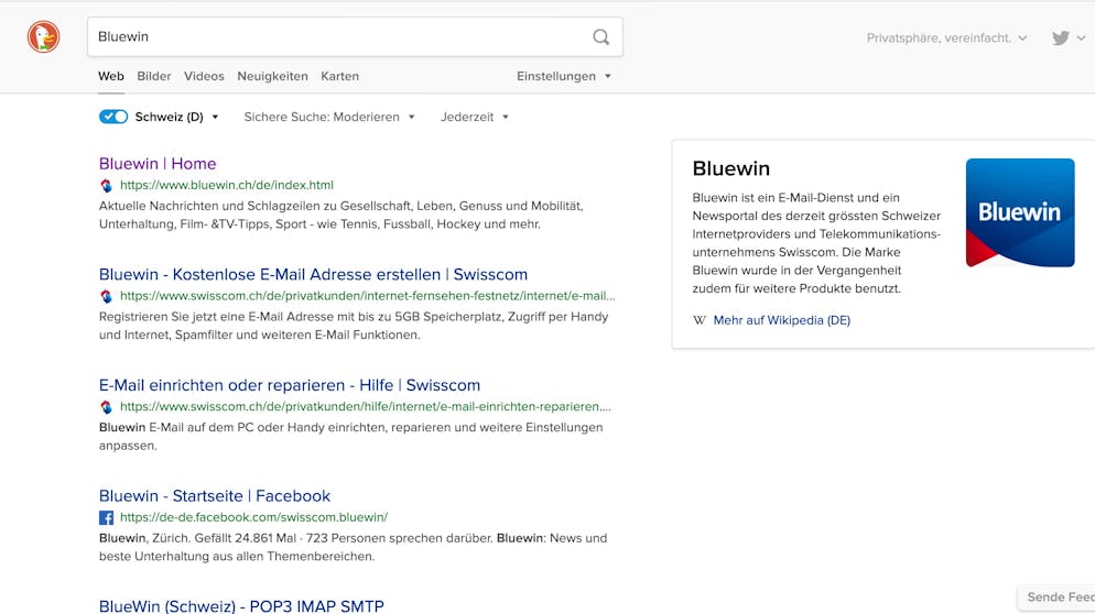 Das sind die besten Google-Alternativen. Höchste Priorität auf den Privatsphärenschutz legt DuckDuckGo. Keinerlei persönlichen Daten der Nutzer sollen gesammelt werden. Die Suchergerbnisse bei DuckDuckGo stammen aus verschiedenen Quellen, hauptsächlich Bing.