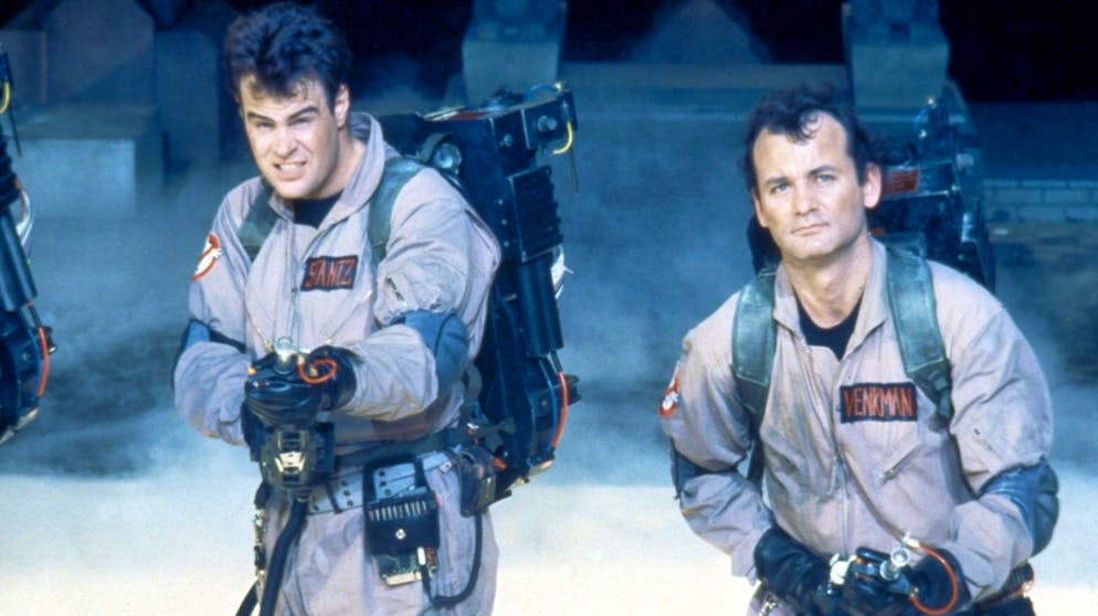 Dan Aykroyd wird wieder zum Geisterjäger. Dan Aykroyd geht 2020 wieder auf Geisterjagd. Ob auch Bill Murray (rechts) in «Ghostbusters 2020» auftreten wird, ist nach wie vor unklar.