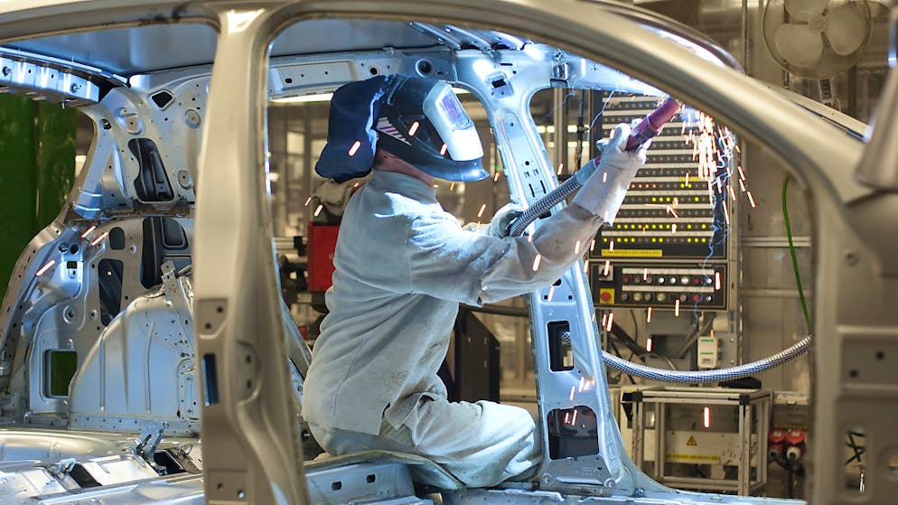 Si lavora negli stabilimenti Volkswagen a Wolfsburg.