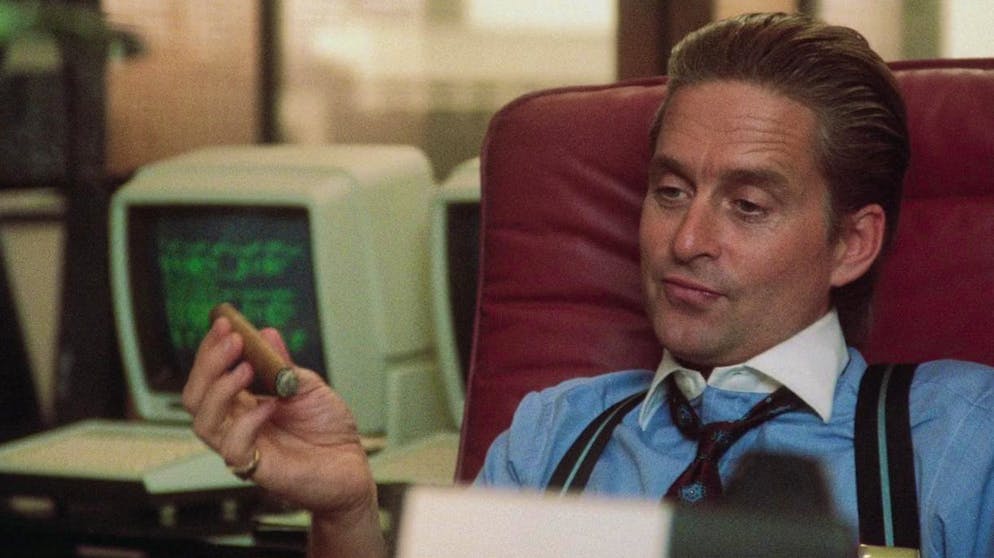 Douglas und Zeta-Jones. Eine der ikonischen Rollen von Michael Douglas: «Wall Street» von Oliver Stone aus dem Jahr 1987.