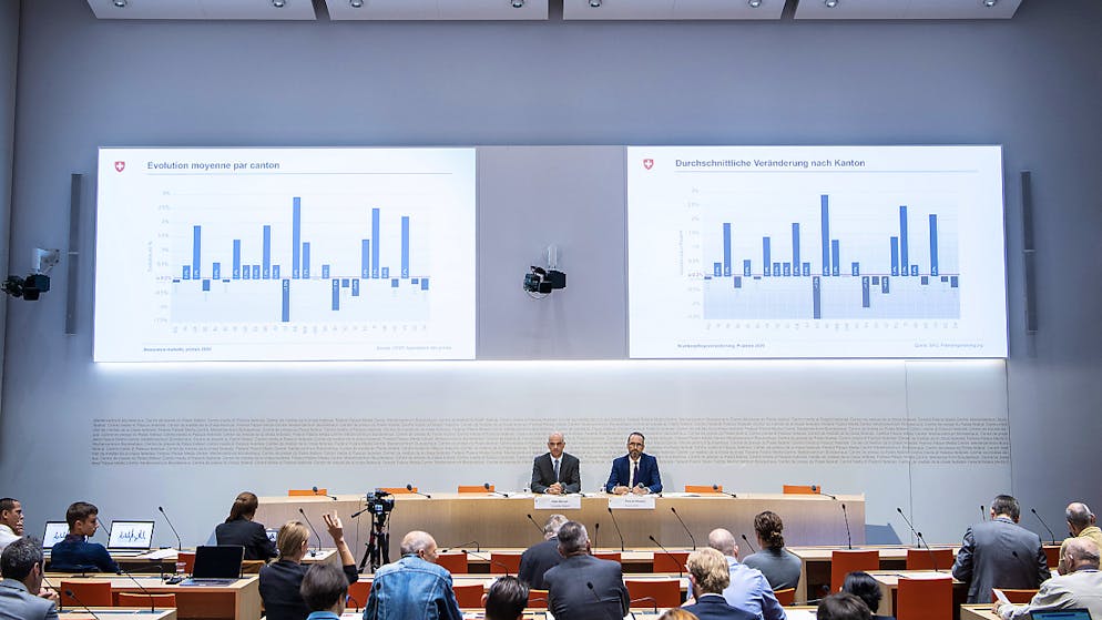 Die Krankenkassenprämien sinken 2020 für Erwachsene in drei der sechs Zentralschweizer Kantone.