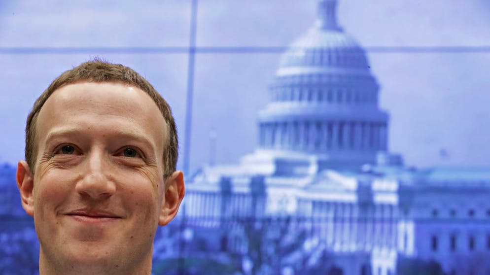 Von Mark Zuckerberg haben Politiker nichts zu befürchten.