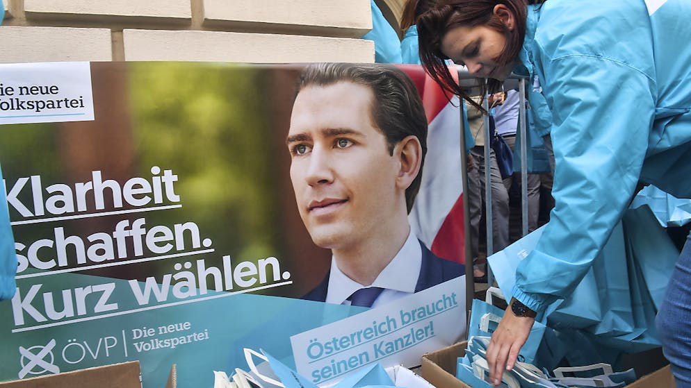 Parlamentswahl in Österreich begonnen. Gute Chancen für Ex-Kanzler Sebastian Kurz: Die Österreicher wählen am heutigen Sonntag nach dem skandalbedingten Ende der Koalition von konservativer ÖVP und rechter FPÖ ein neues Parlament.