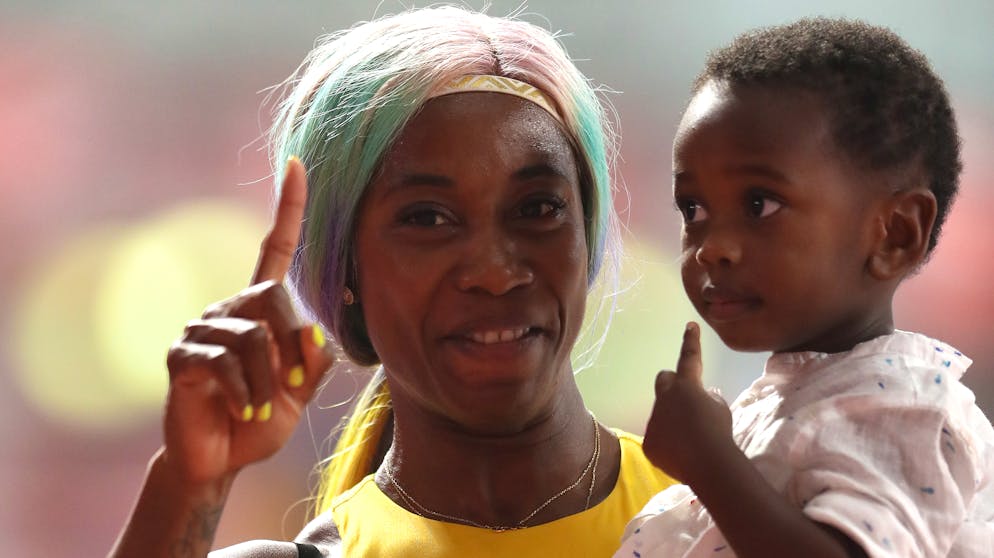 Die besten Bilder der Leichtathletik-WM 2019. Shelly-Ann Fraser-Pryce ist die schnellste Mama der Welt.