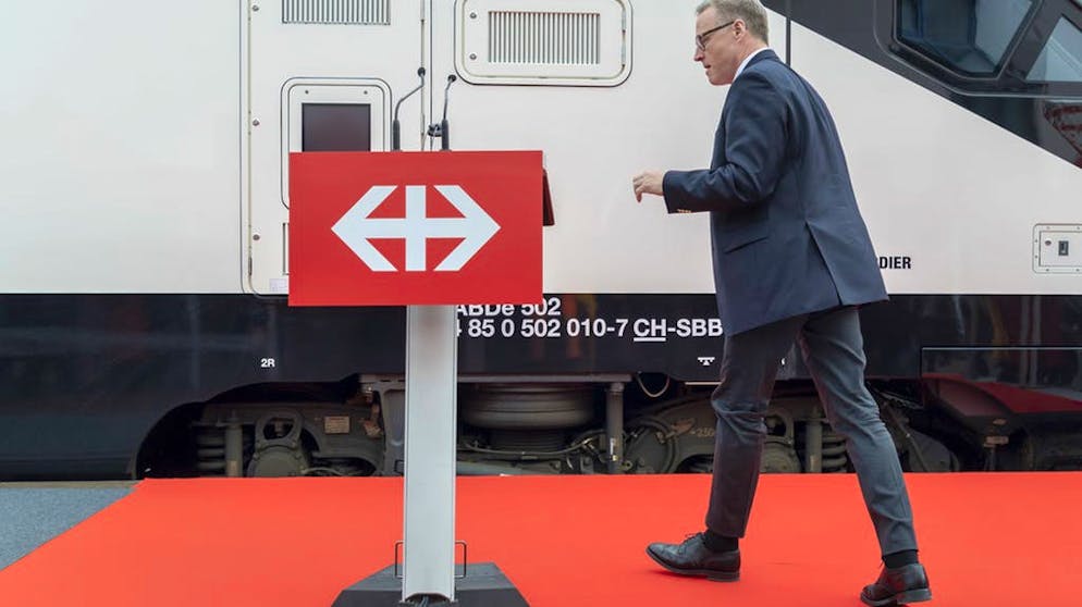 SBB-Chef Andreas Meyer. CEO Andreas Meyer tritt ab. Er beendet seine Tätigkeit als CEO 2020.