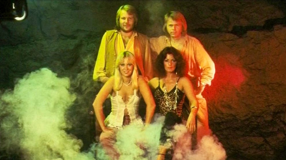 50 Jahre Pop-Welterfolg. Eine Band, ein Look: Abba inszenierten sich schon immer seher kameratauglich.