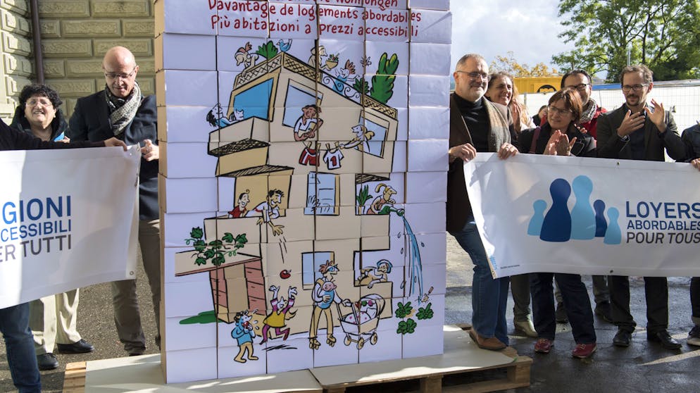 Am 9. Februar stimmt die Schweiz über die Initiative «Mehr bezahlbare Wohnugen» ab. 