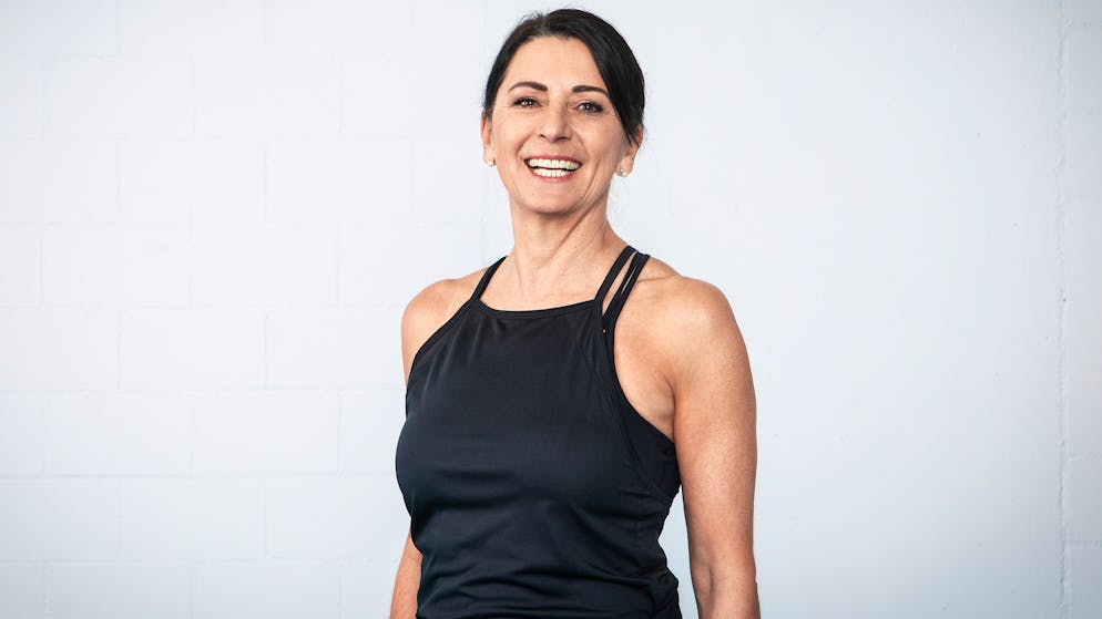 «Darf ich bitten»: Das Training hat begonnen - und 1, 2, 3, 4 …. Die zweite Runde tanzt sie mit ihrer Tochter Nina.