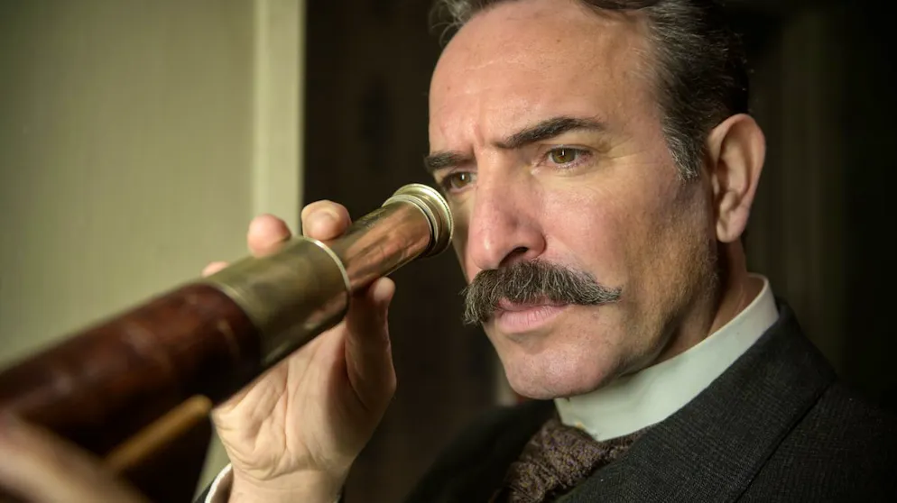Das sind die Kino-Highlights im Februar. Oberstleutnant Marie-Georges Picquart (Jean Dujardin) macht sich auf die Suche nach der Wahrheit.