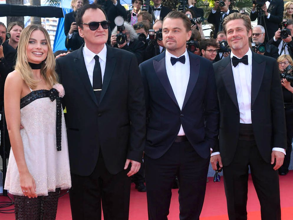 Once upon a time in Hollywood premiere at the 72nd Cannes Film festival
Featuring: Margot Robbie, Brad Pitt, Quentin Tarantino, Leonardo DiCaprio
Where: Cannes, United Kingdom
When: 21 May 2019
Credit: WENN.com
