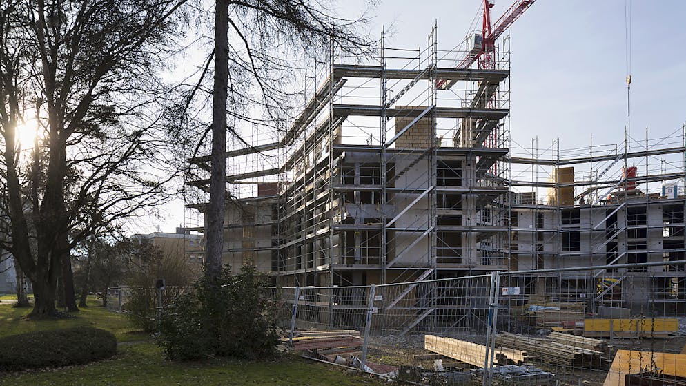 Die bürgerlichen Parteien bekämpfen die Wohnungsinitiative des Mieterverbands. Ihrer Meinung nach genügen die zusätzlichen Fördermittel. (Archivbild)