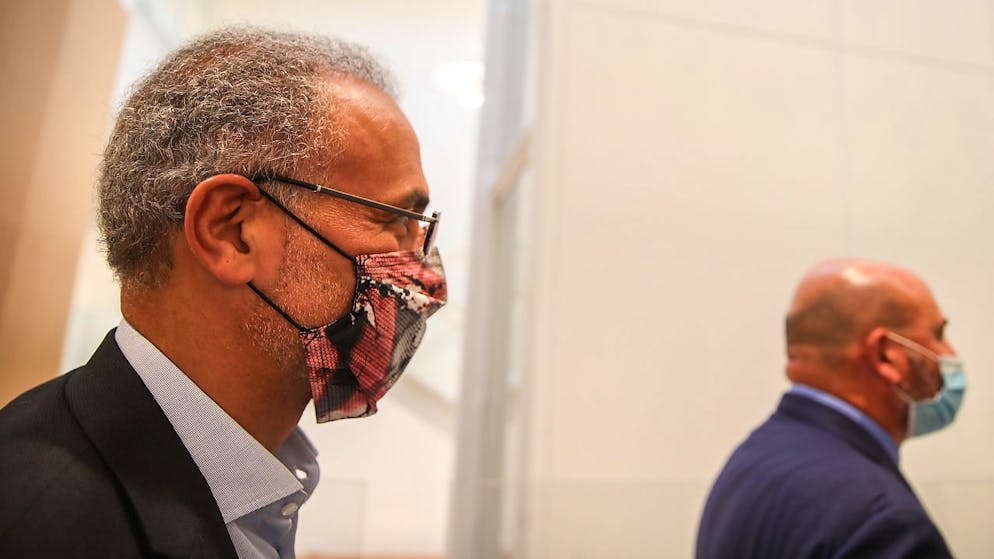 L'islamologue Tariq Ramadan, mis en examen pour des viols sur cinq femmes, a comparu mardi en correctionnelle à Rouen pour diffamation à la suite de la plainte d'une de ses accusatrices. (archives)