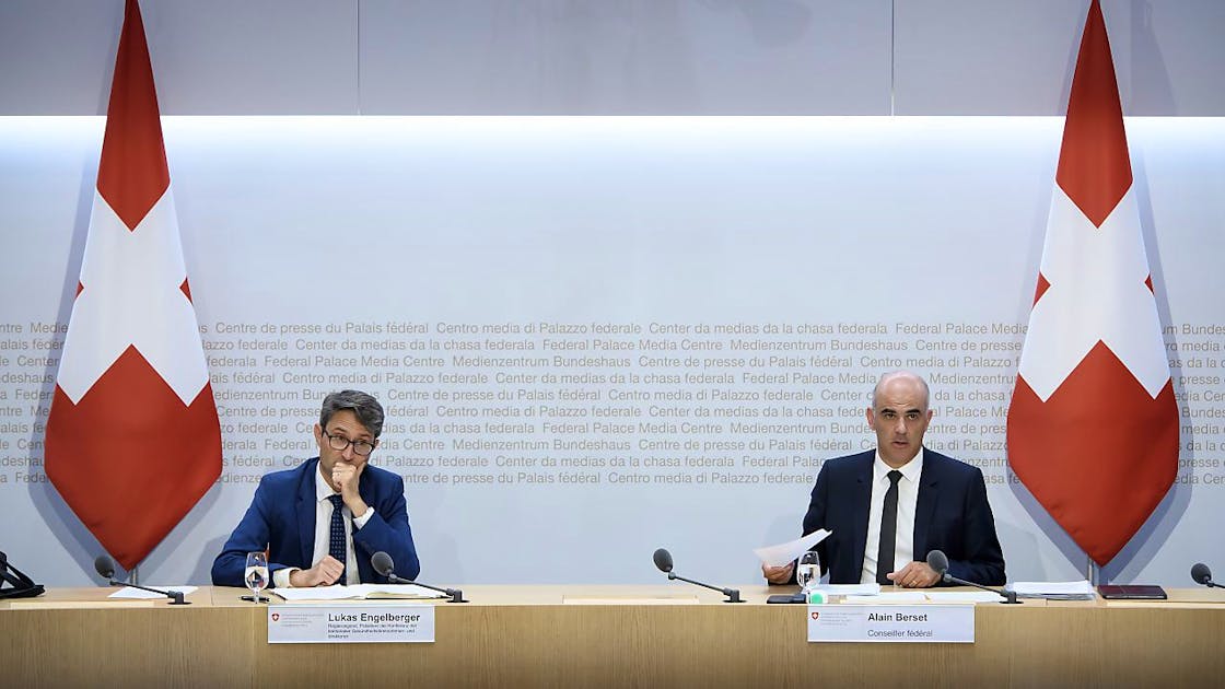 COVID-19: le point presse avec Alain Berset et Lukas Engelberger