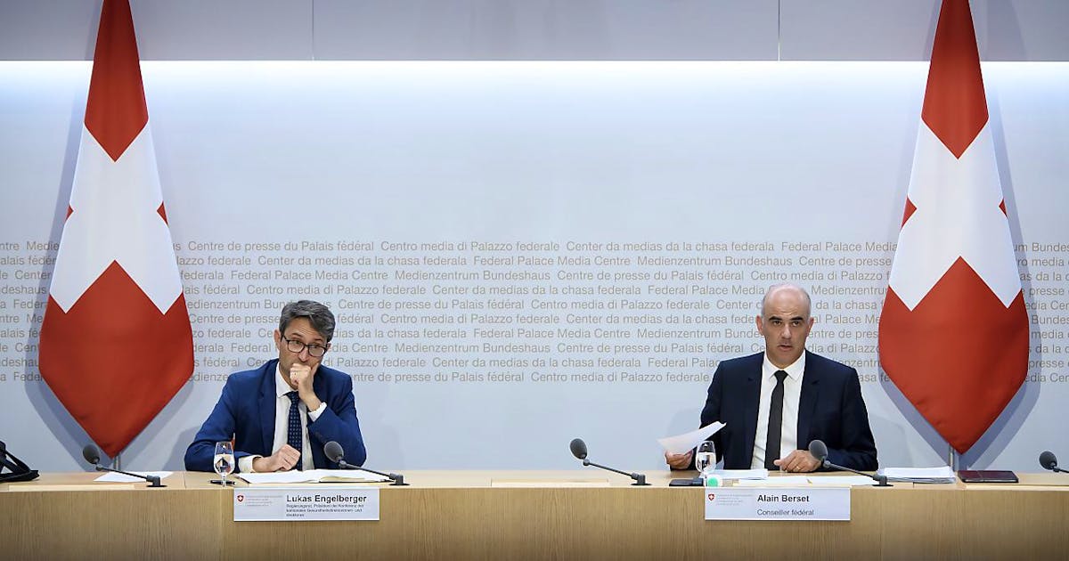 COVID-19: le point presse avec Alain Berset et Lukas Engelberger
