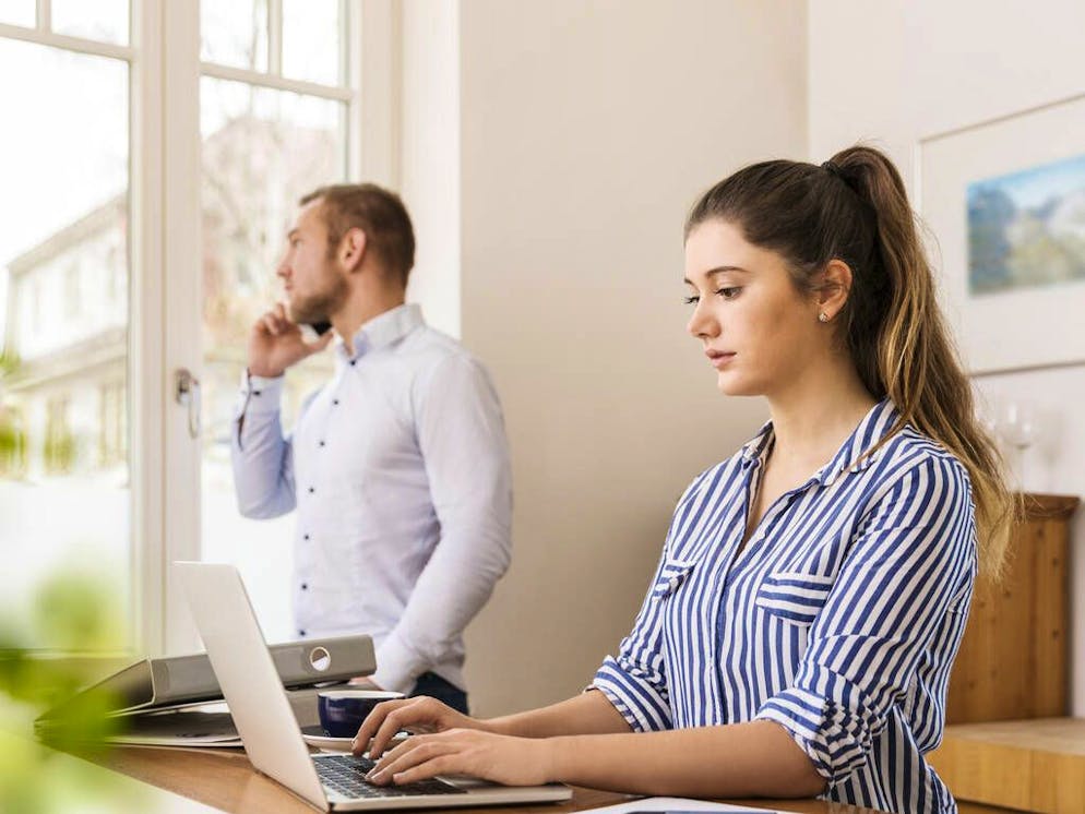 Young woman working on her laptop at home
When: 14 Feb 2018
Credit: Julia Haack/Westend61/Cover Images