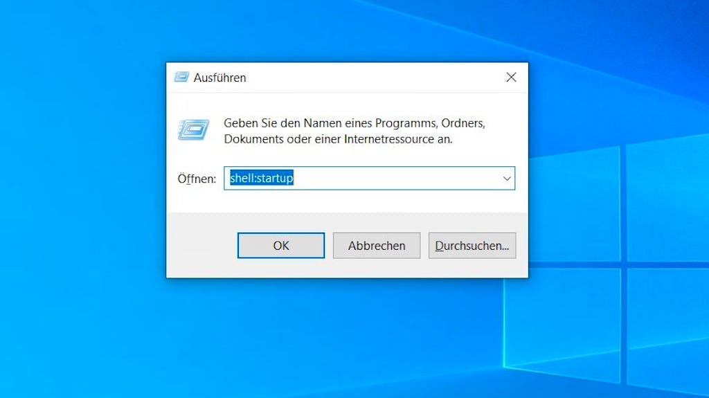 windows 10 zu autostart hinzufügen