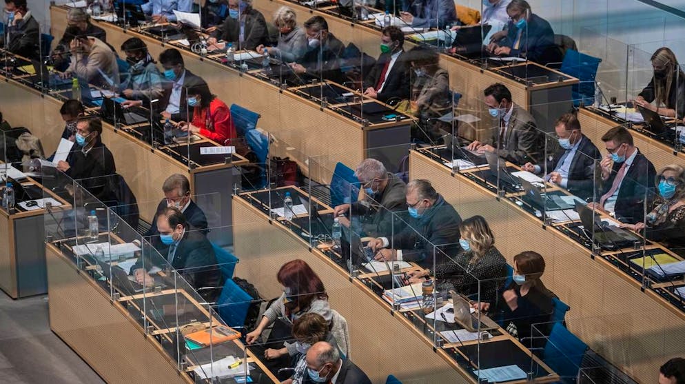 Il Parlamento ticinese (archivio)