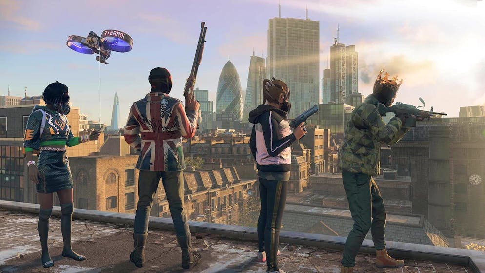 London in seiner ganzen Pracht: «Watch Dogs Legion hat sich bei der Gestaltung der Open World wirklich viel Mühe gegeben.