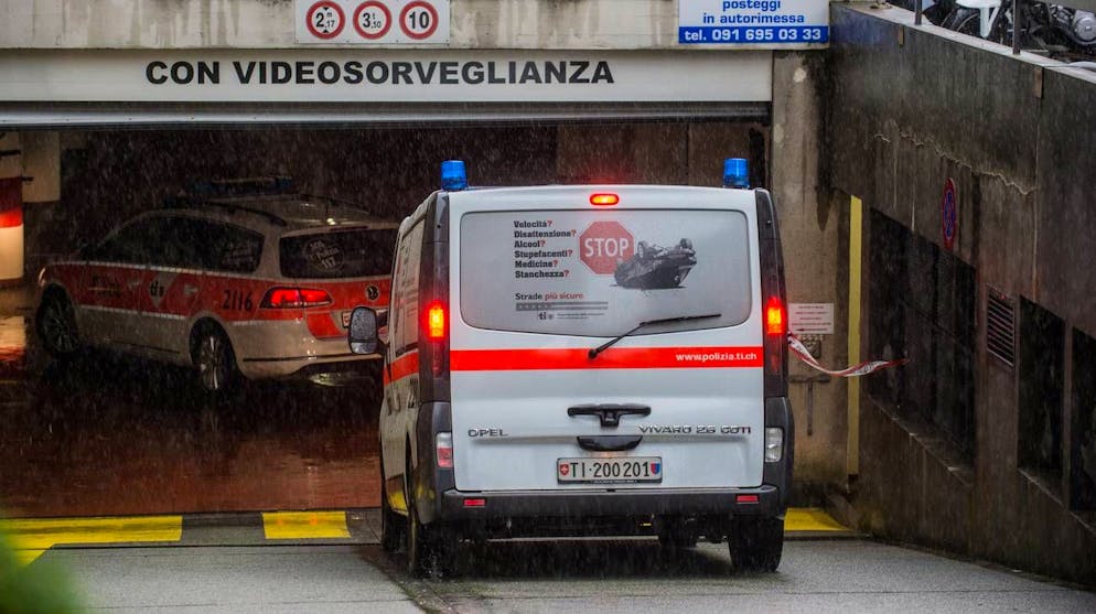 Un'immagine scattata nel 2016 durante una ricostruzione dell'omicidio