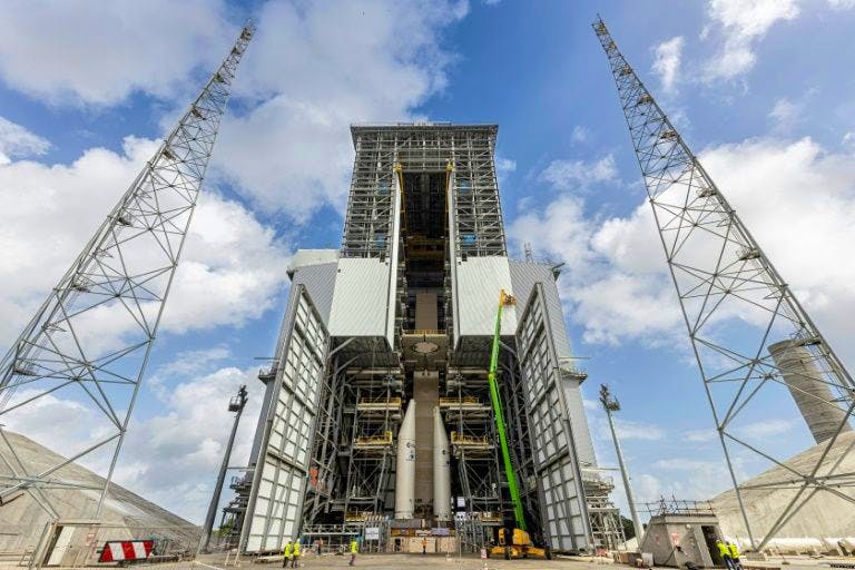 Sciences & Technique. Le Premier Tir D'Ariane 6 Est Reporté Au Deuxième ...