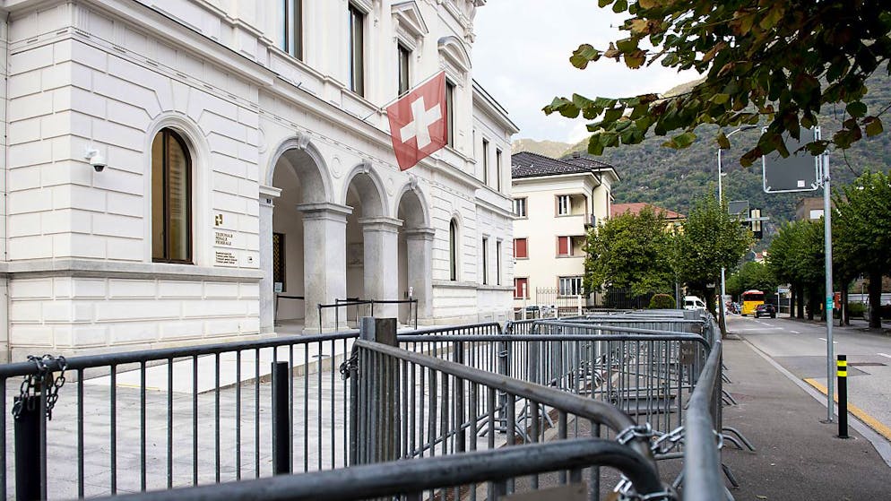 Das Bundesstrafgericht in Bellinzona.