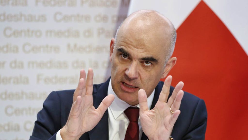 Coronavirus. Alain Berset : 