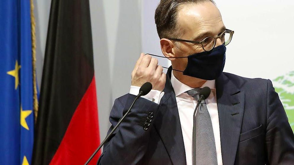 Der deutsche Aussenminister Heiko Maas versichert den Nachbarstaaten Deutschlands, dass die Grenzen trotz verschärfter Massnahmen gegen die Corona-Pandemie offen bleiben. (Archivbild)