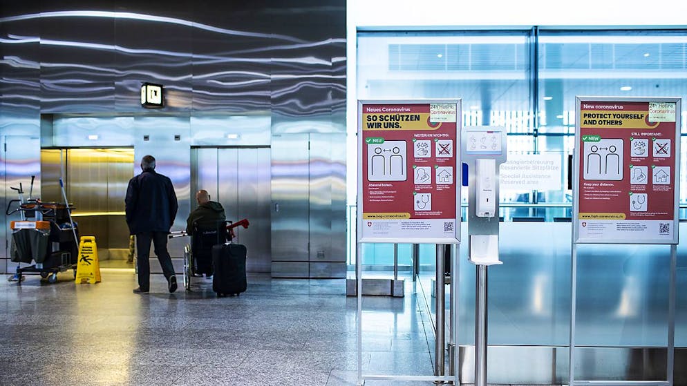 Der Flughafen Zürich leidet schwer unter der zweiten Coronawelle