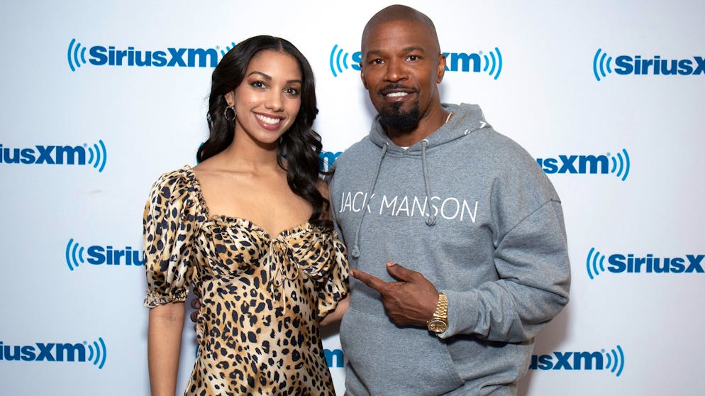 Corinne Foxx und ihr Vater Jamie.