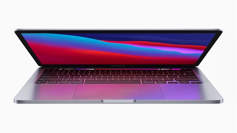 Das MacBook Pro gibt es sowohl mit M1- als auch mit Intel-Chip.