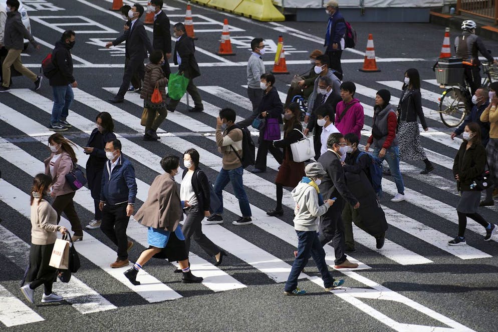 L'abitudine consolidata di indossare le mascherine in Oriente