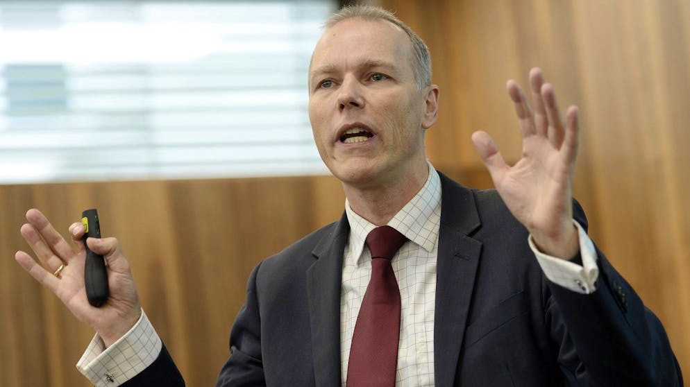 Jan-Egbert Sturm, Direktor der Konjunkturforschungsstelle der ETH Zürich (KOF) und Leiter der Ökonomengruppe in der Wissenschafts-Task-Force des Bundes. (Archivbild)