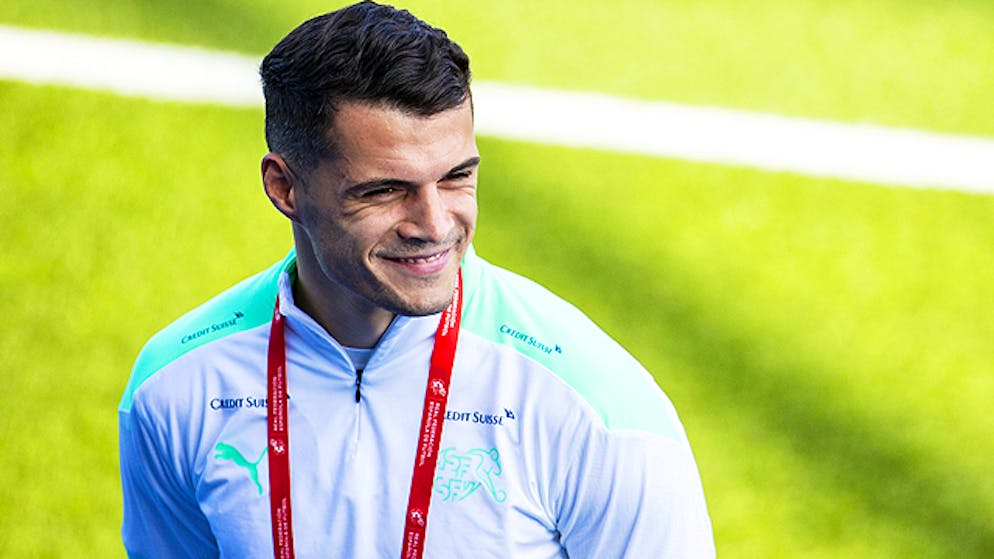 Granit Xhaka a affiché sa confiance avant d'affronter l'Espagne.