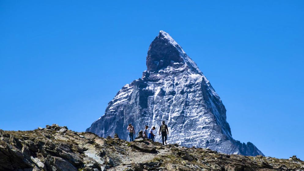 Tödlicher Unfall am Matterhorn: Ein polnischer Bergsteiger stürzte mehrere hundert Meter tief in die Ostwand. (Symbolbild)