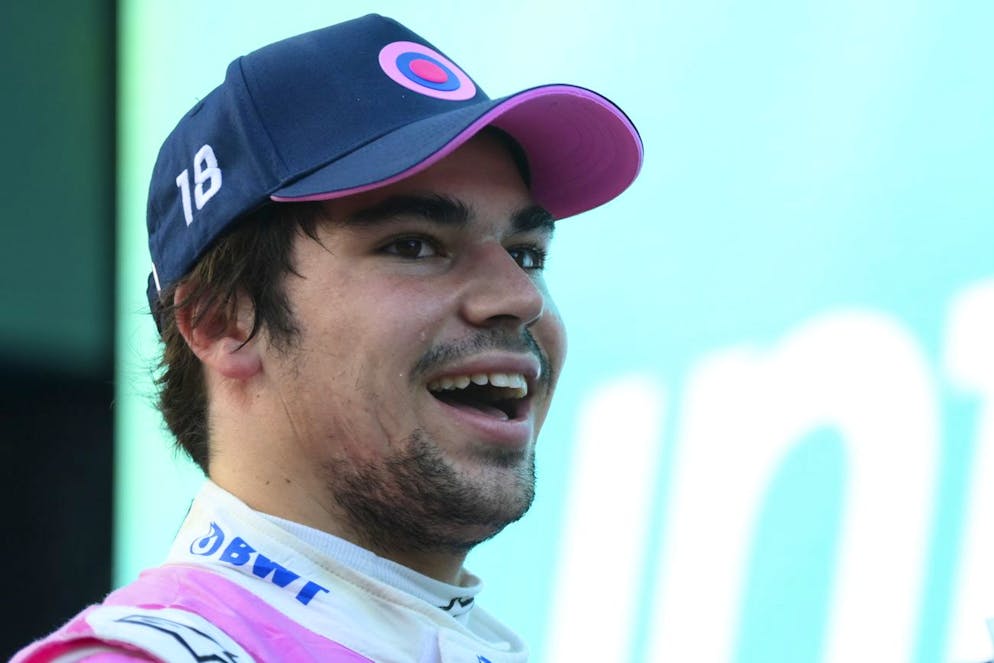 Lance Stroll a décroché samedi sa première pole en F1.