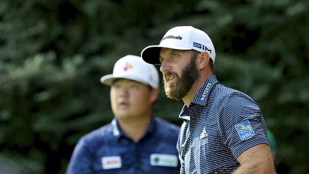 Der junge Südkoreaner Im Sung-Jae konnte Dustin Johnson kurz bedrängen – zuletzt aber nicht mehr