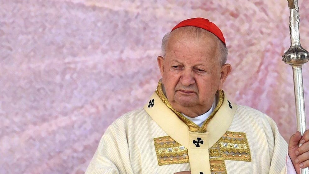 Kardinal Stanislaw Dziwisz, langjähriger Sekretär des verstorbenen Papstes Johannes Paul II., feiert die heilige Messe zur Einweihung des Weltjugendtags.