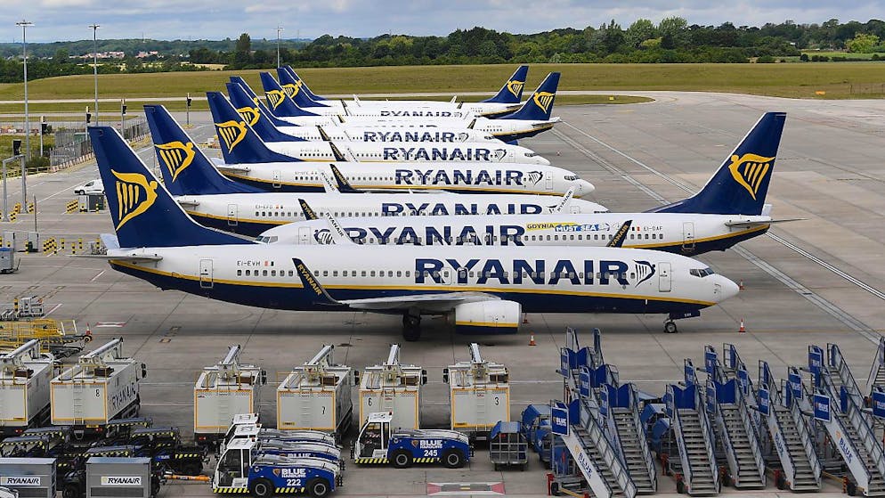 Ryanair erwägt angesichts der zweiten Coronawelle, die Flugkapazitäten weiter zu reduzieren. (Archivbild)